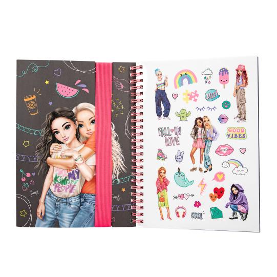 Livro de colorir TOPModel - Neon