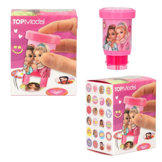 Carimbo de stickers TOPModel