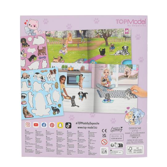 Livro de Autocolantes TOPModel Dress Me Up – Cão e Gato