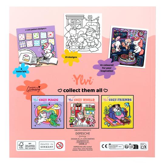 Livro de Colorir - Ylvi COZY World