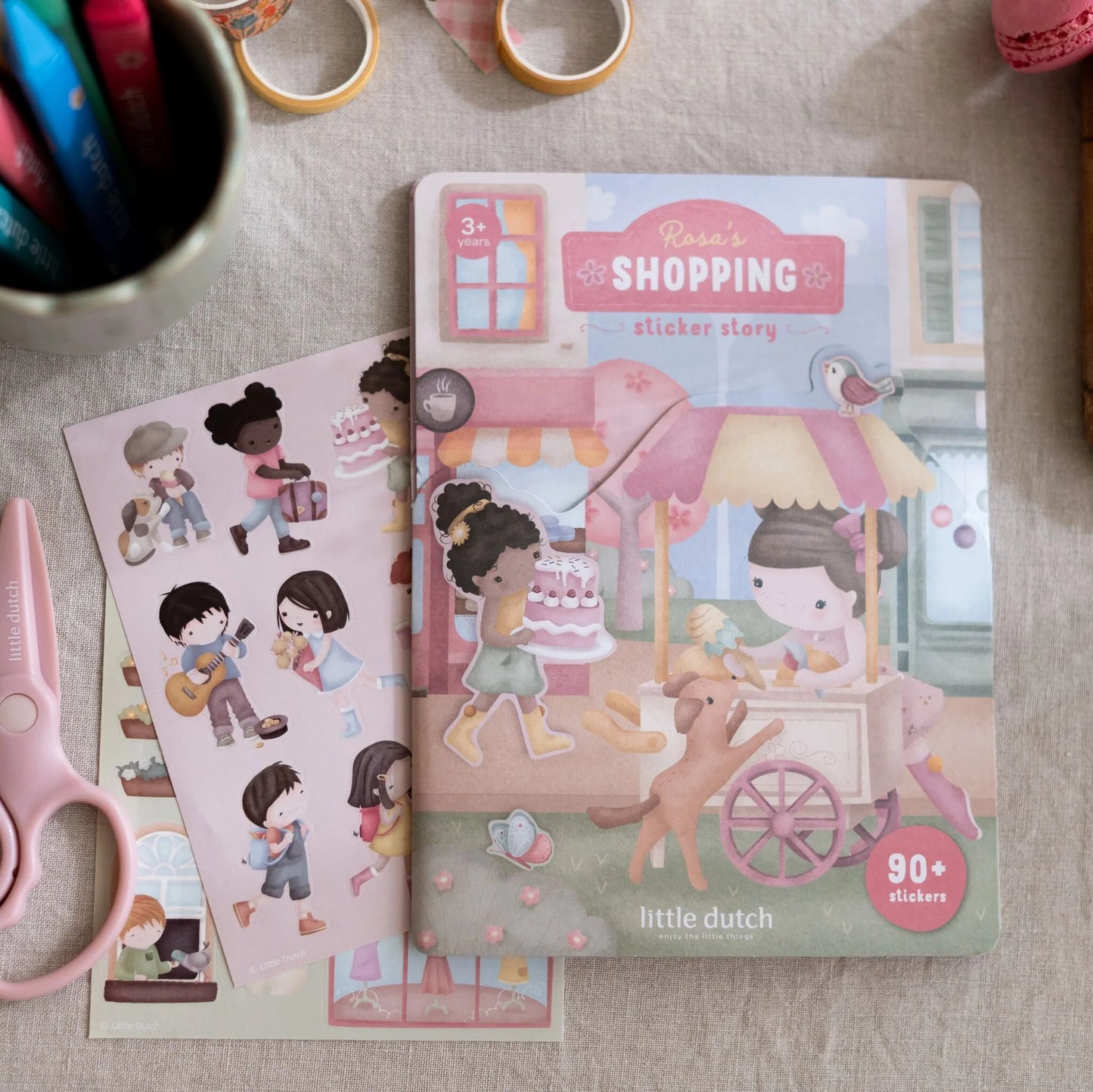 Livro de Autocolantes – Rosa´s Shopping