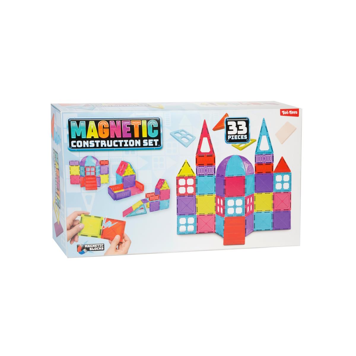 Jogo Magnetico Construção 33pcs