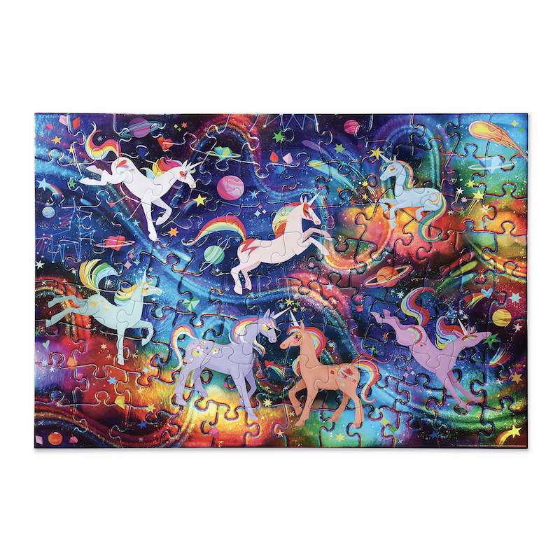 Puzzle 100pc holographic/unicorn galaxy