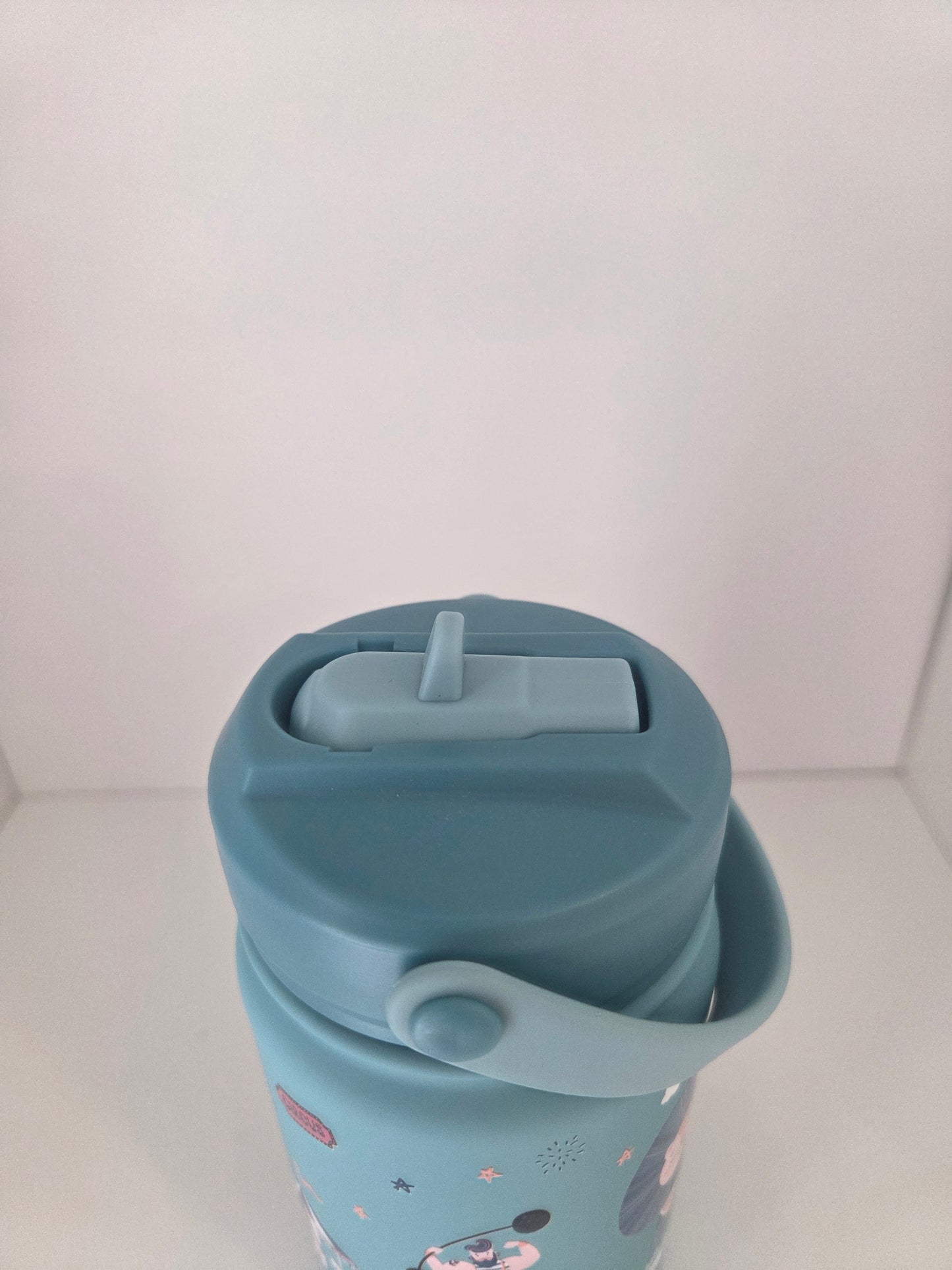 Garrafa Termica 330ml - Circo Azul