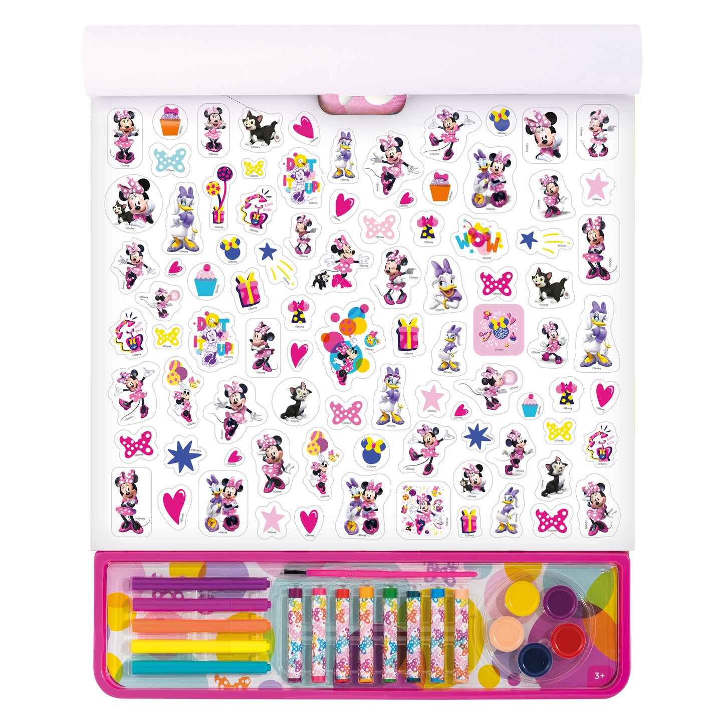 Bloco de Colorir gigante 5 EM 1 - Minnie