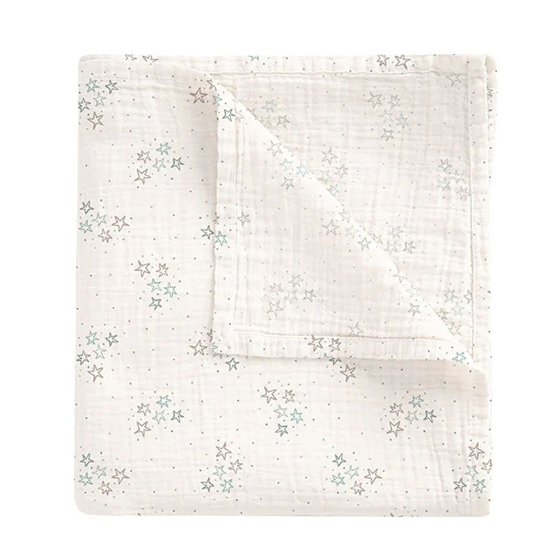 Musselina Bambu - Stars Azul