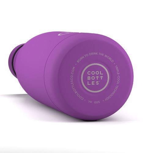 Garrafa Térmica Cool Bottles 500ml - Violeta