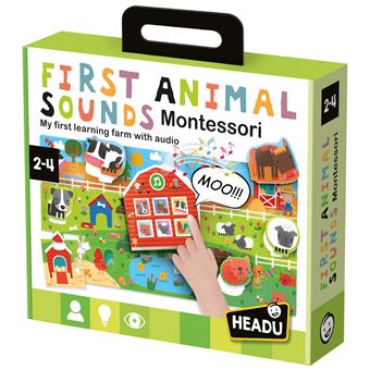 Montessori - Jogo First Animal Sounds