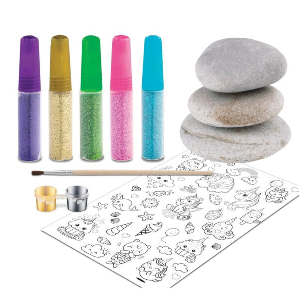 Pintar com Pedras - Unicornio Glitter