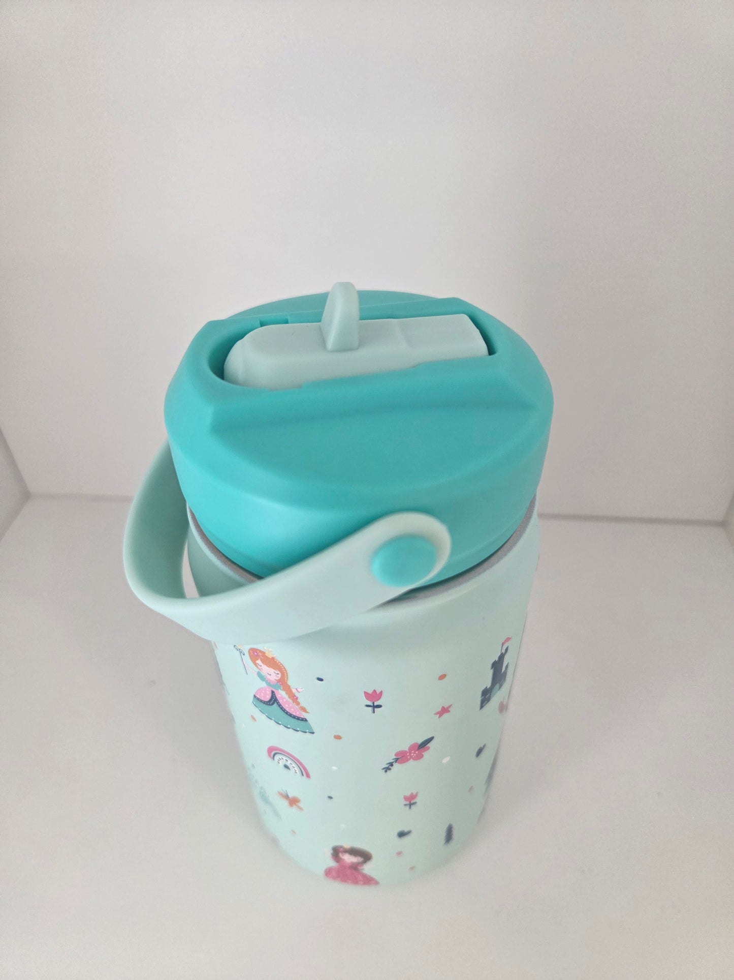 Garrafa Termica 330ml - Princesas Menta