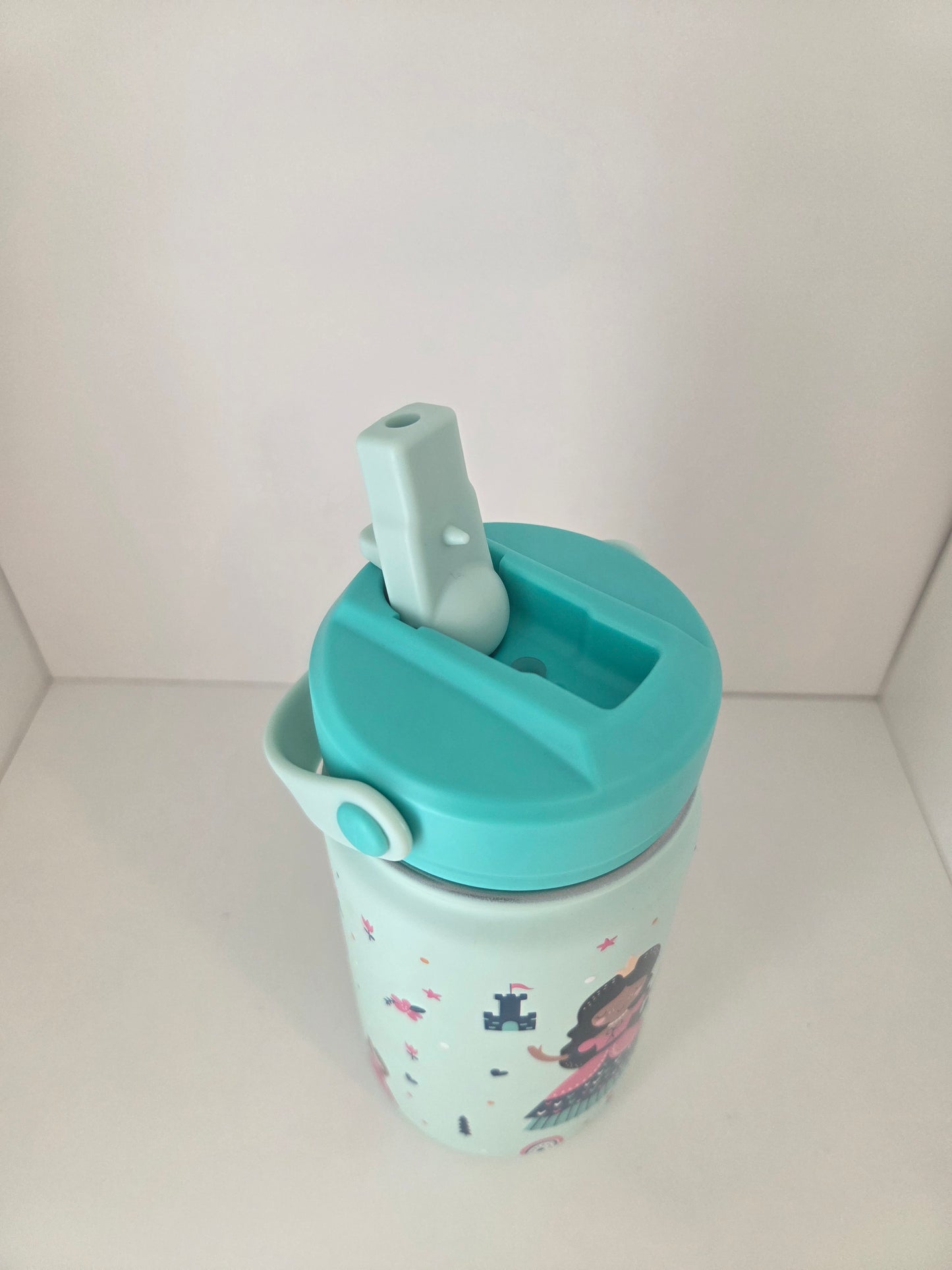 Garrafa Termica 330ml - Princesas Menta