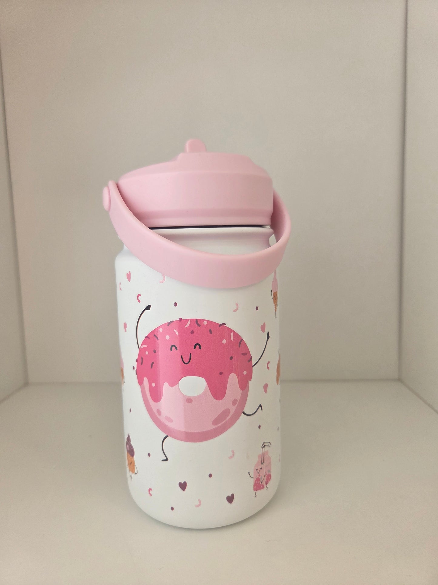 Garrafa Termica 330ml - Doces Rosa
