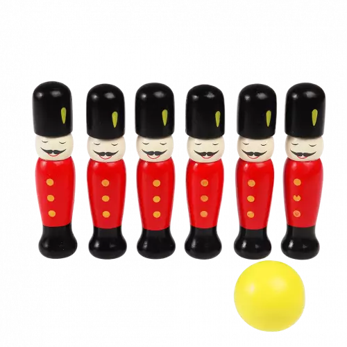 Bowling de madeira - Soldado