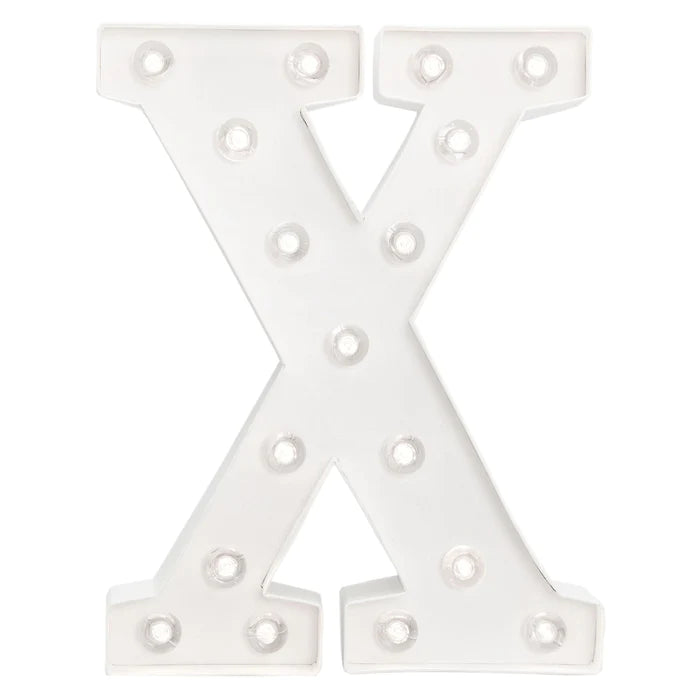 Kit iluminação - Letra X