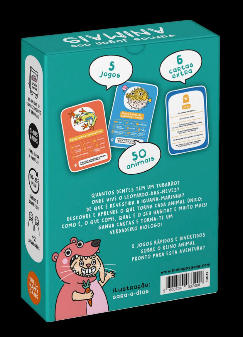 Brain away - vamos jogar aos animais?