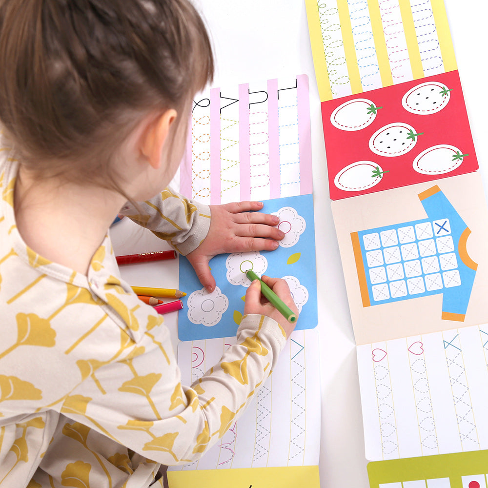 Libro para colorear Looong +4Años - Líneas medias