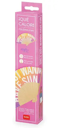 Leque Dobrável - Girls Just Wanna Have Sun