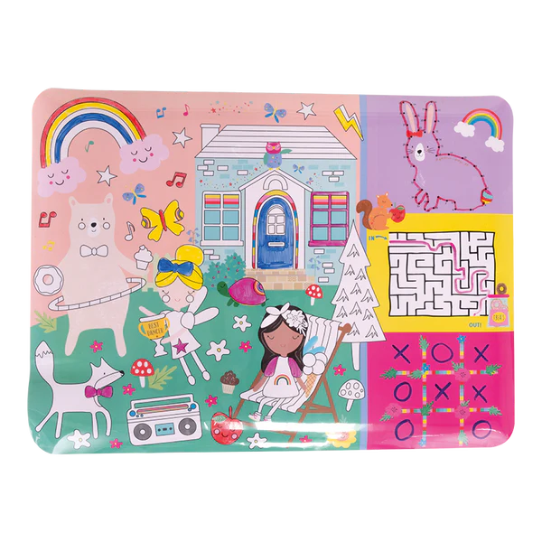 Tapete de jogos para colorir - Rainbow Fairy