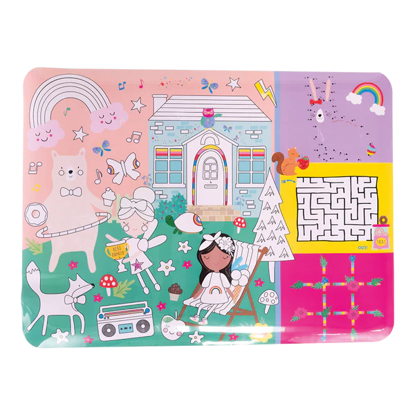 Tapete de jogos para colorir - Rainbow Fairy