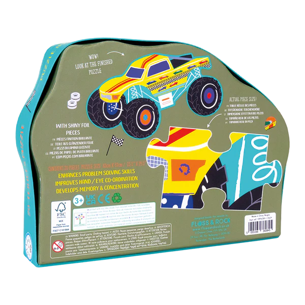 Puzzle carros - 20 peças