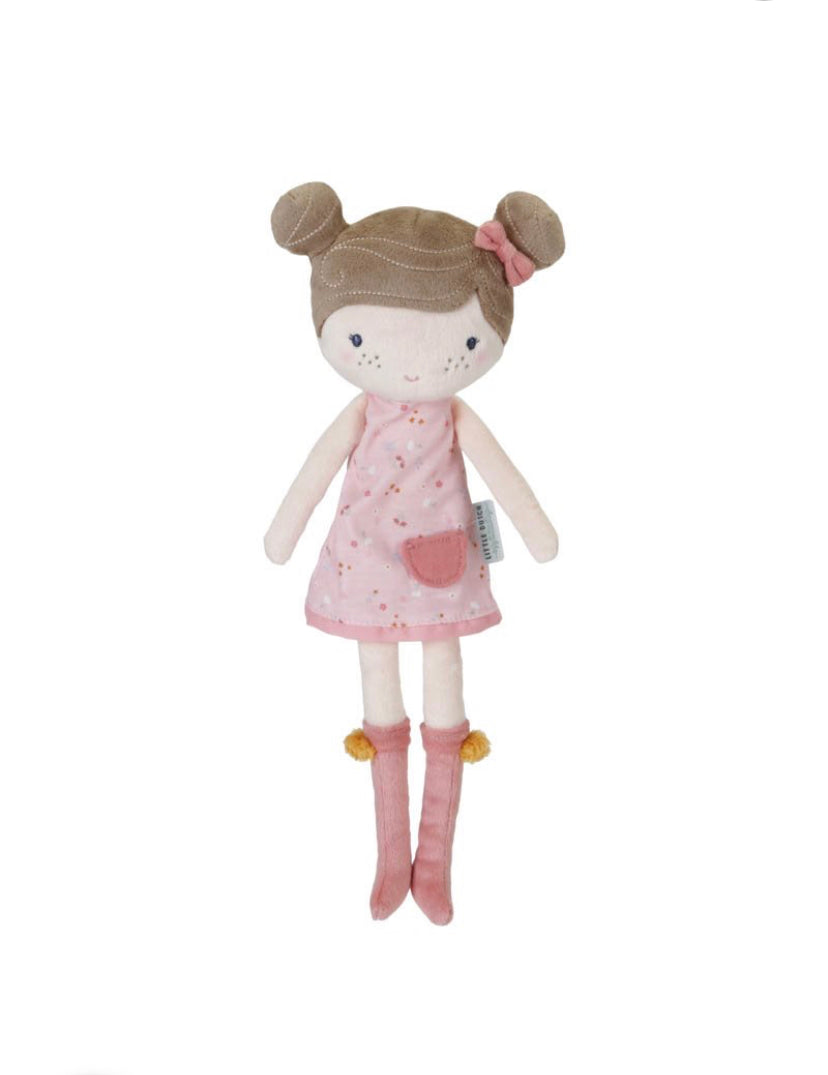 Boneca de pano - Rosa 35 cm