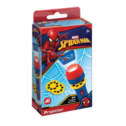 Mini Projetor c/ 24 Imagens – Spiderman