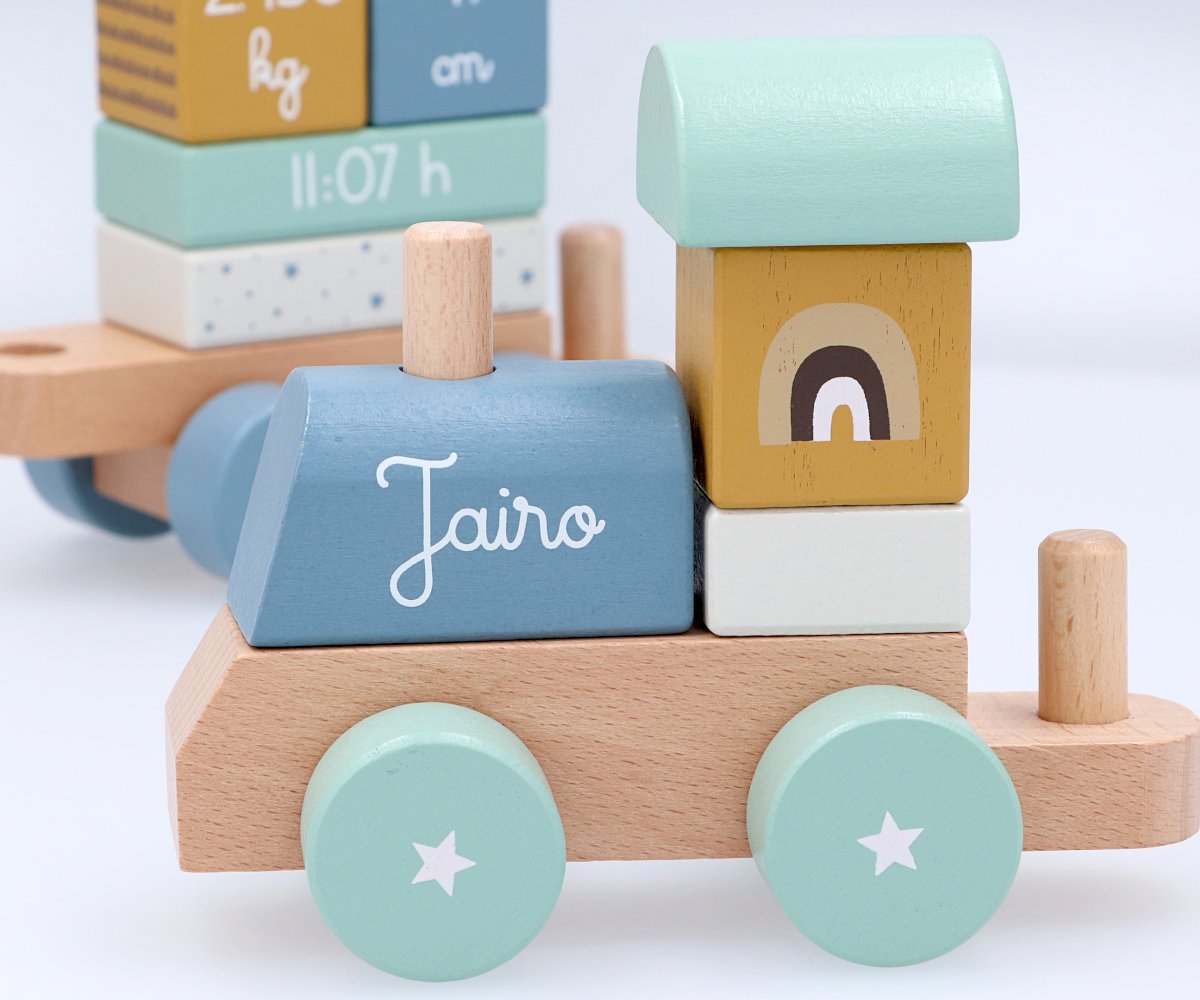 Comboio de Nascimento Personalizado - Sunrise