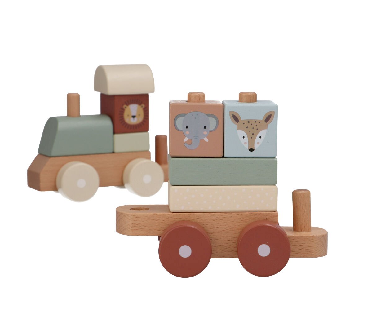 Comboio de Nascimento Personalizado - Zoo Sage