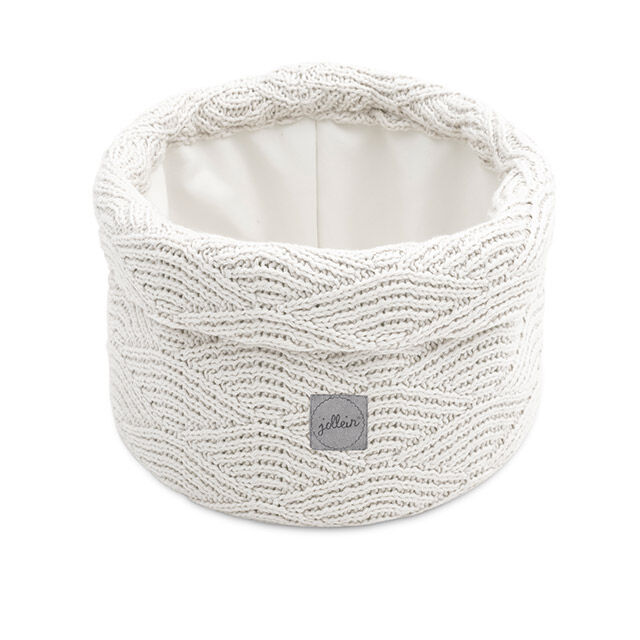 Cesta de Arrumação - creme branco