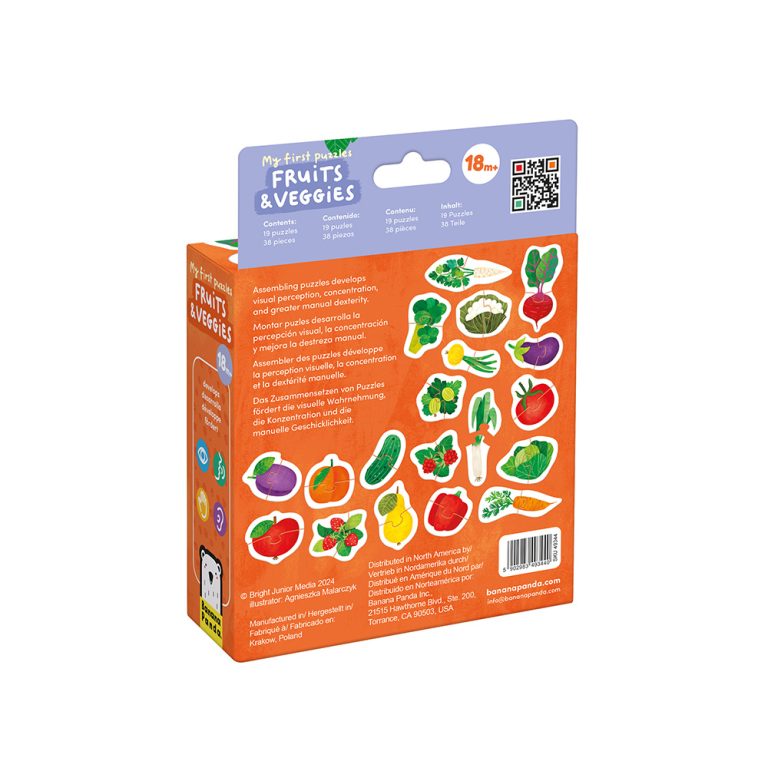 O meu Primeiro Puzzle - Fruta e Legumes