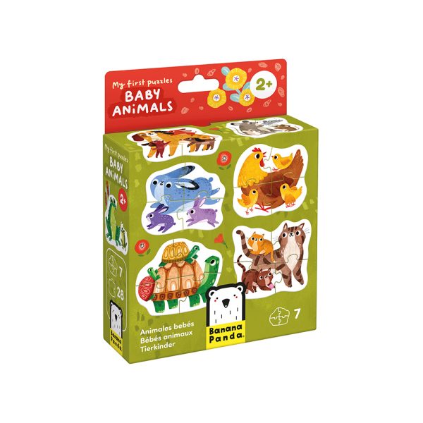 O meu Primeiro Puzzle - Animais Bebes