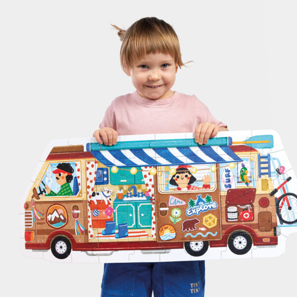 Puzzle interativo Autocaravana