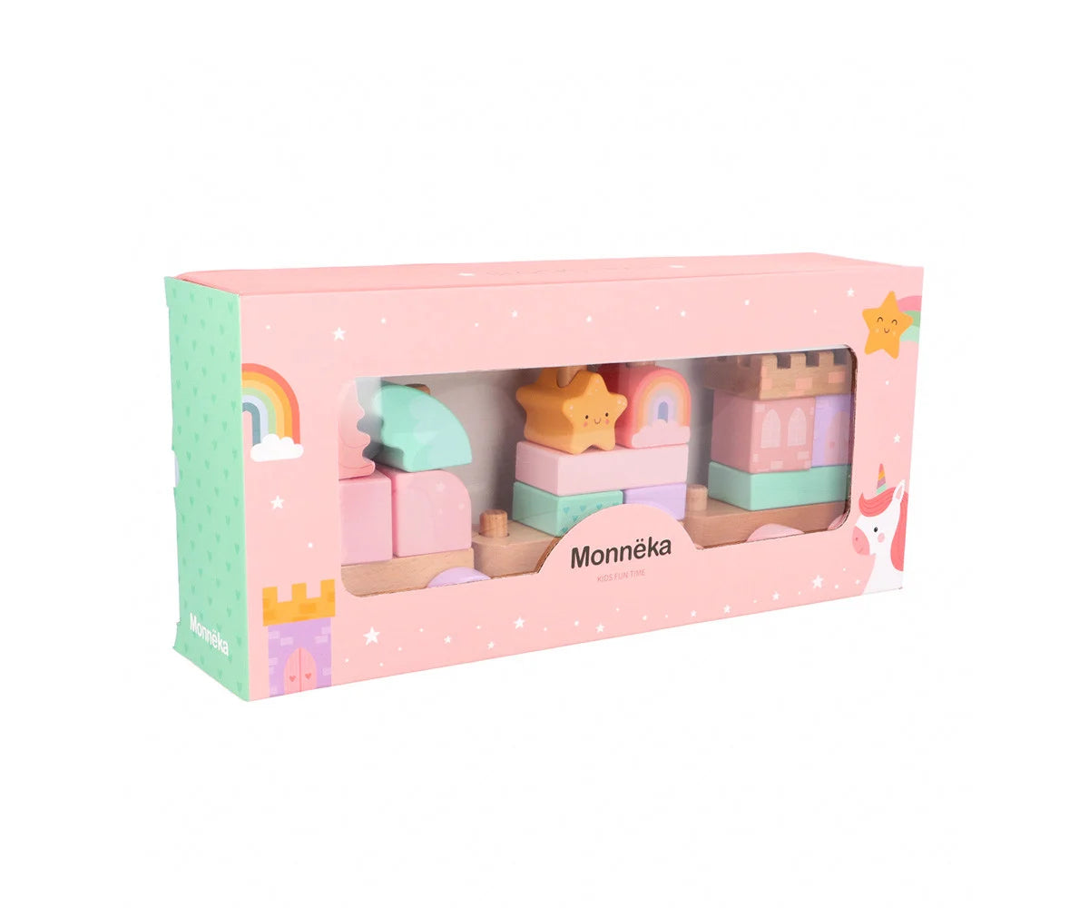 Comboio de Nascimento Personalizado - Magic World