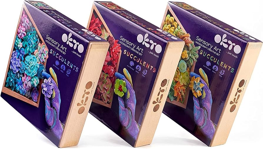 Okto- Madera y arte suculentos.