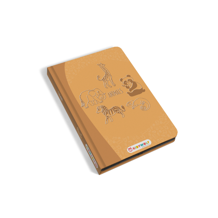 Tablet de desenho - animais safari