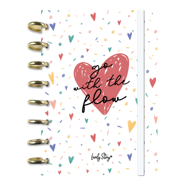 Caderno Inteligente A5 - Go with the flow