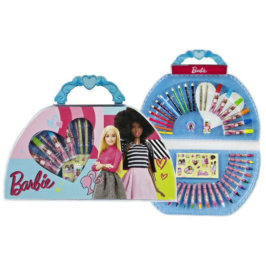 Barbie conjunto colorir c pega 51 p