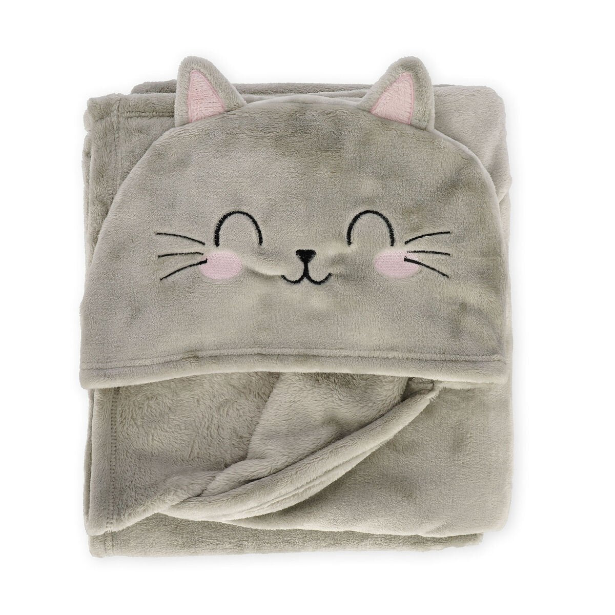 Cobertor com capuz Gato - Cosy Hugs