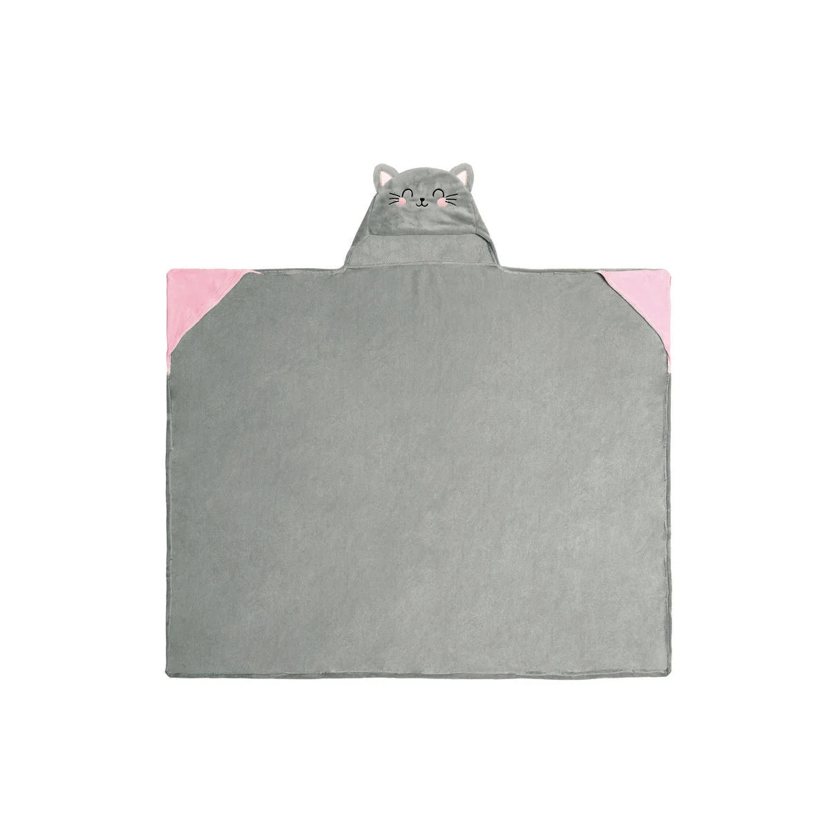Cobertor com capuz Gato - Cosy Hugs