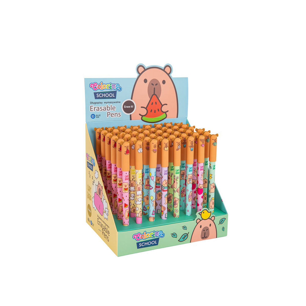 Canetas Apagáveis - Capybara