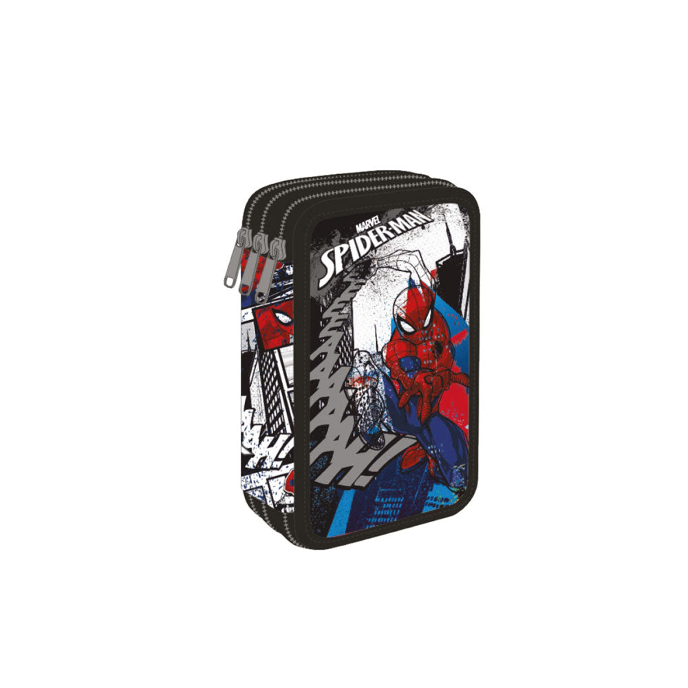 Estojo Triplo Jumper Spiderman