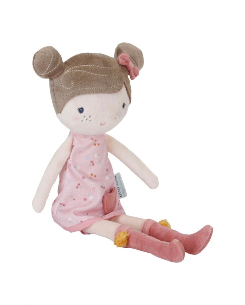 Boneca de pano - Rosa 35 cm