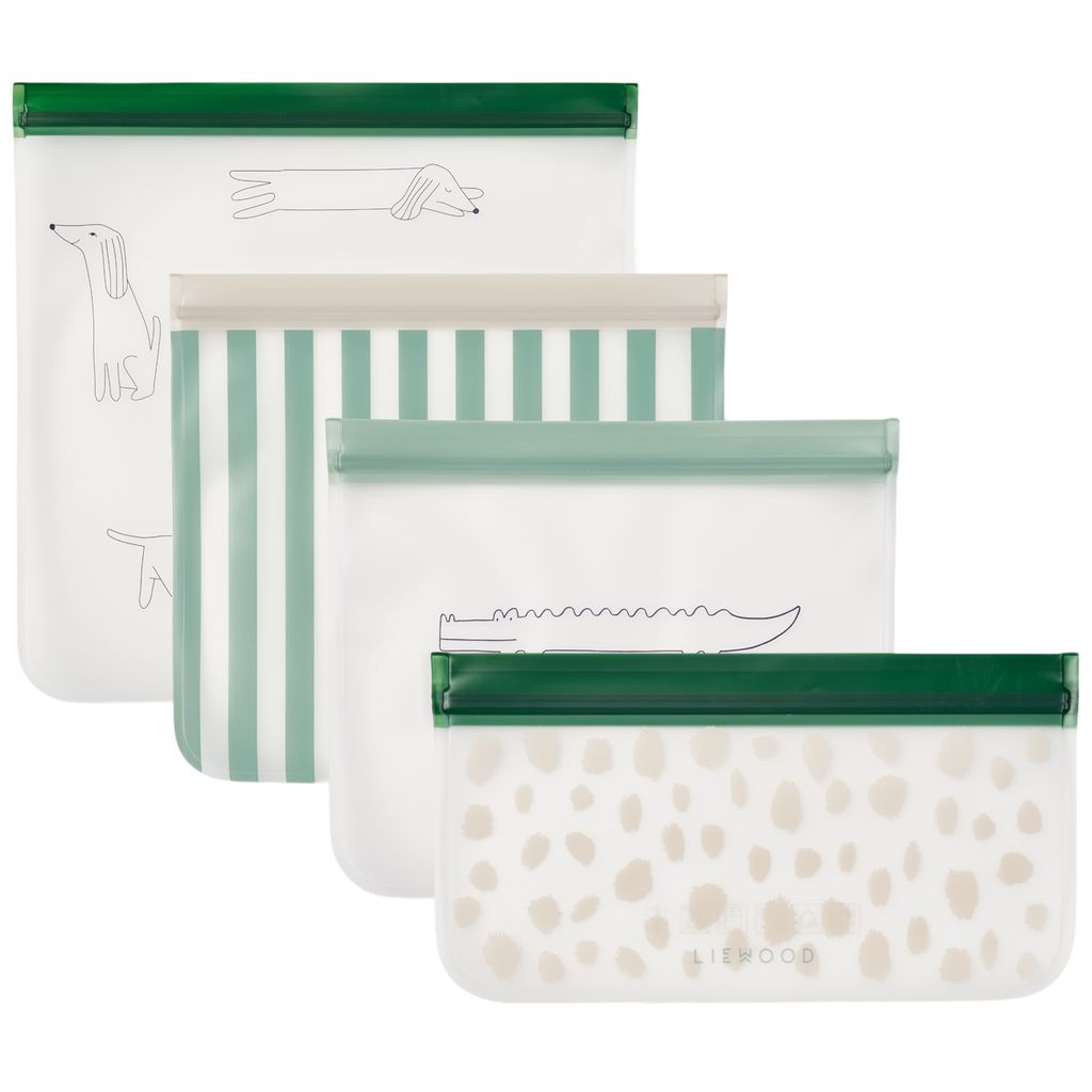 Pack 4 organizadores de viagem - peppermint multi mix