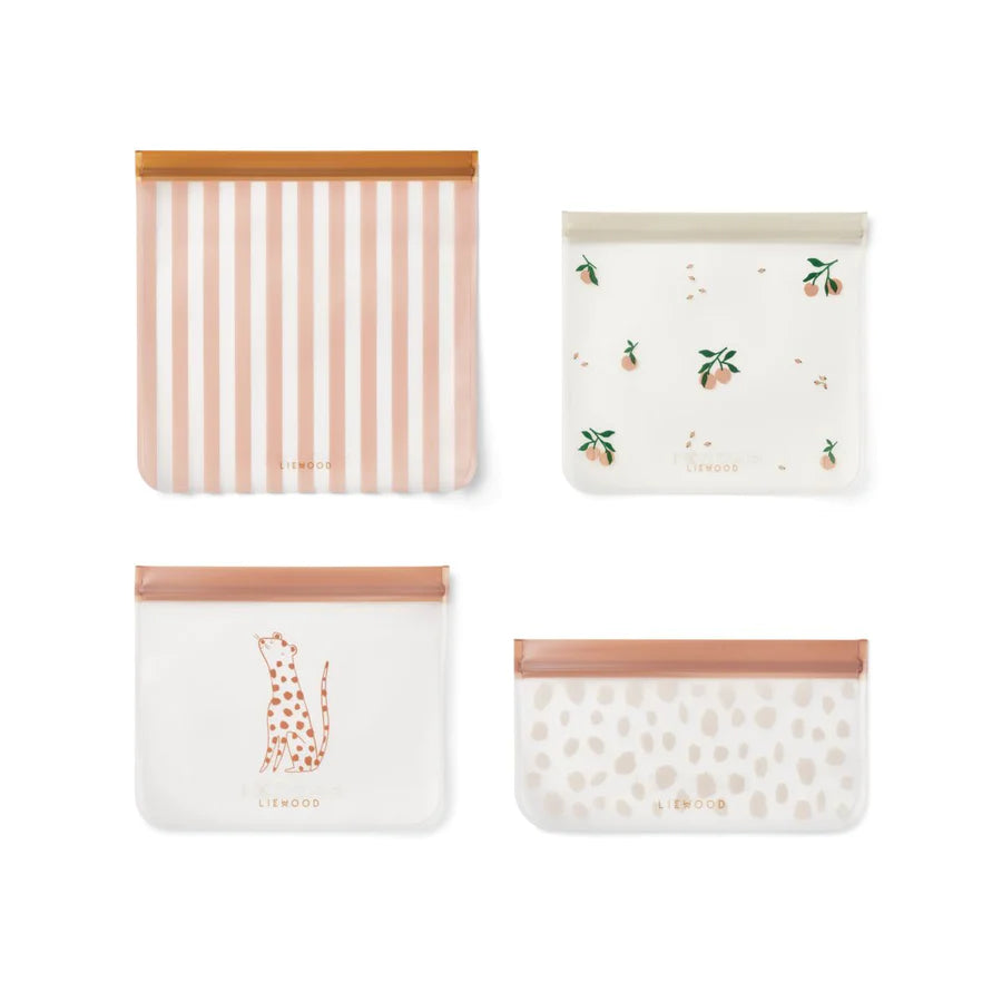 Pack 4 organizadores de viagem - tuscany rose multi mix