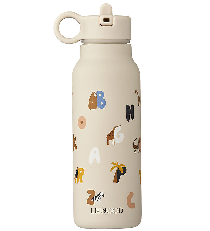 Botella de agua Falk 350 ml - Alphabet / Sandy