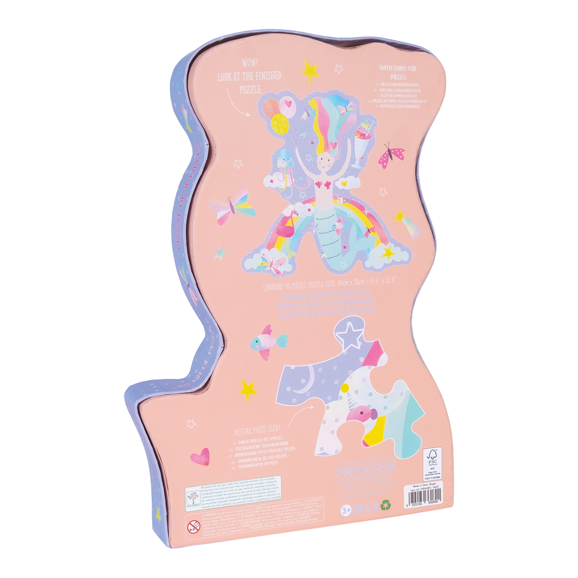 PUZZLE EM FORMA DE FANTASIA (40 PCS)