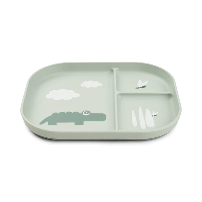 Prato do compartimento Foodie - Croco - Green