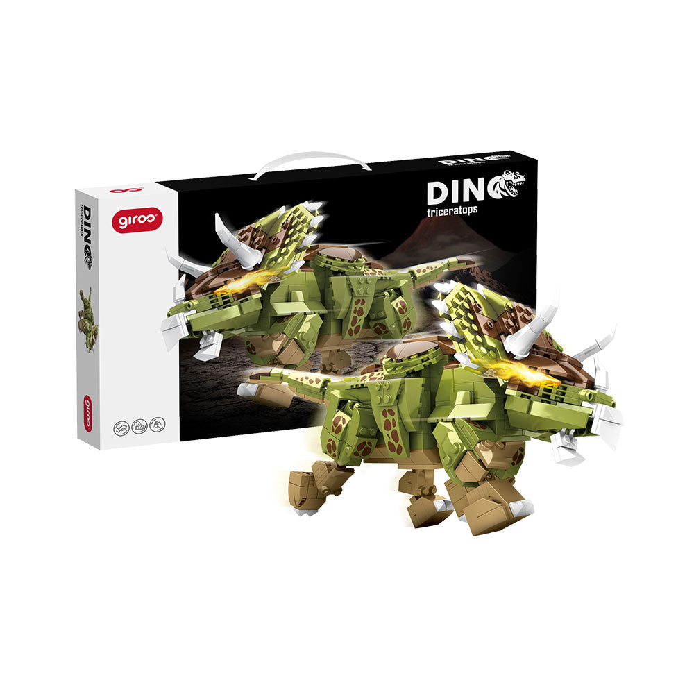 Dino Triceratops de Montar