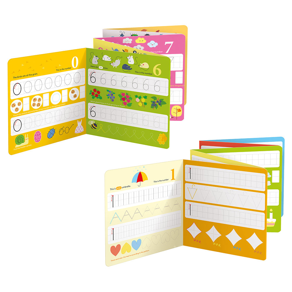 Libro para colorear Looong +5 años - Listo para escribir números