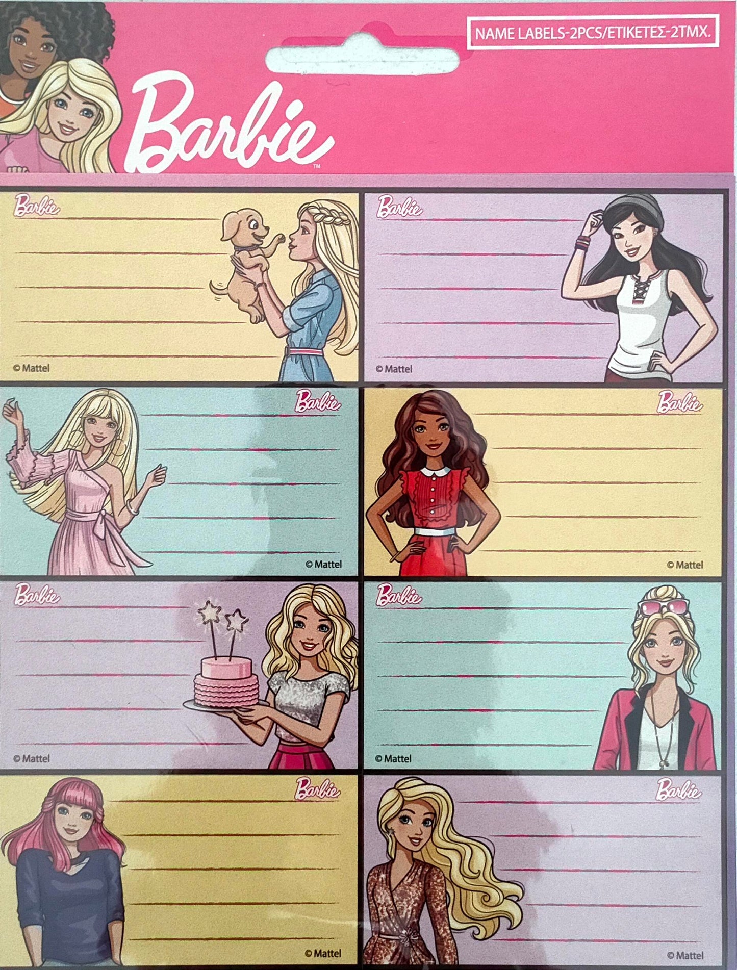 Etiquetas identificativas
